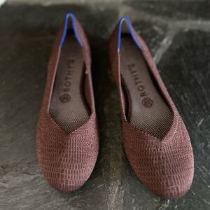 Rothy's Port Wine ballet flats